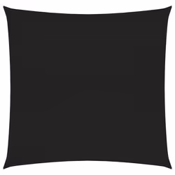 Voile toile dombrage - PEHD - 45 x 45 m - Noir - Résistant aux UV - Perméable à leau