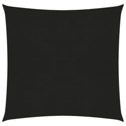 Voile toile dombrage - PEHD - 45 x 45 m - Noir - Résistant aux UV - Perméable à leau
