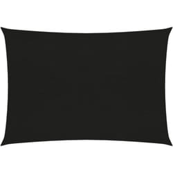 Helloshop26 - Voile d'ombrage 160 g/m² noir 4 x 5 m pehd