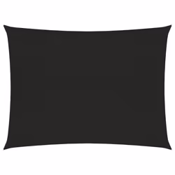 Voile dombrage - PEHD - Noir - 5 x 6 m - 160 g/m² - Résistante aux UV et à la moisissure