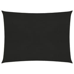 Voile dombrage - PEHD - Noir - 5 x 6 m - 160 g/m² - Résistante aux UV et à la moisissure