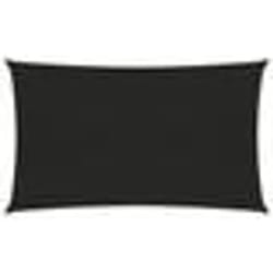 Voile dombrage - Non spécifié - 5 x 8 m - 160 g/m² - Résistant aux UV - Noir