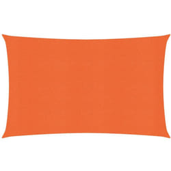 Voile d'ombrage 160 g/m² orange 2,5 x 4,5 m pehd