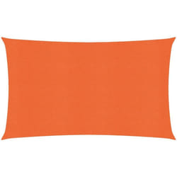 Helloshop26 - Voile d'ombrage 160 g/m² orange 2,5 x 5 m pehd