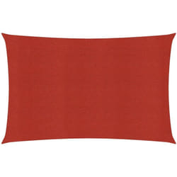 Helloshop26 - Voile toile d'ombrage parasol 160 g/m² rouge 2,5 x 5 m pehd