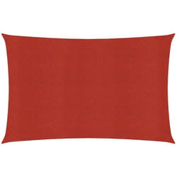 Helloshop26 - Voile toile d'ombrage parasol 160 g/m² rouge 2 x 5 m pehd