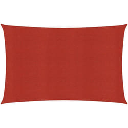 Helloshop26 - Voile toile d'ombrage parasol 160 g/m² 3,5 x 4,5 m pehd rouge