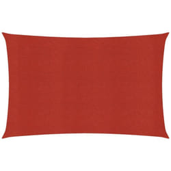 Helloshop26 - Voile toile d'ombrage parasol 160 g/m² rouge 3,5 x 5 m pehd