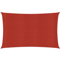 Helloshop26 - Voile toile d'ombrage parasol 160 g/m² rouge 3 x 5 m pehd
