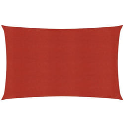 Helloshop26 - Voile d'ombrage 160 g/m² rouge 3 x 6 m pehd