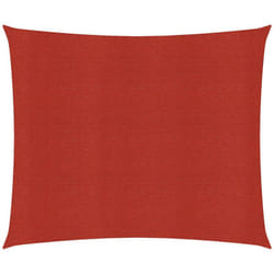 Helloshop26 - Voile toile d'ombrage parasol 160 g/m² pehd 4,5 x 4,5 m rouge