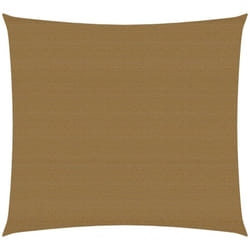Helloshop26 - Voile toile d'ombrage parasol 160 g/m² 2,5 x 2,5 m pehd taupe