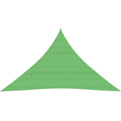 Helloshop26 - Voile d'ombrage 160 g/m² vert clair 2,5 x 2,5 x 3,5 m pehd