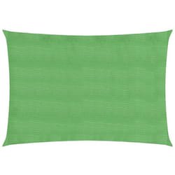 Voile toile d'ombrage parasol 160 g/m² PEHD 2,5 x 4 m vert clair