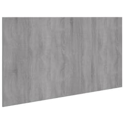Tête de lit - MDF - 160x80 cm - Gris - Classique - Résistant à lhumidité