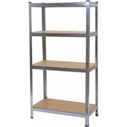 Décoshop26 - tagère pour charges lourdes rangement 160x80x40cm capacité de charge jusqu'à 320kg métal galvanisée 040003399