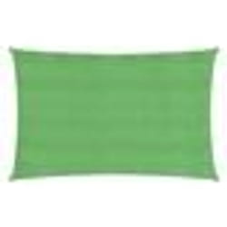 Voile dombrage - PEHD - 3 x 6 m - Vert clair - 160 g/m² - Résistant aux UV