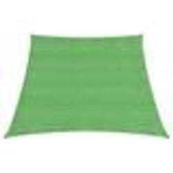 Voile toile d ombrage parasol 160 g/m² PEHD 4/5 x 3 m vert clair