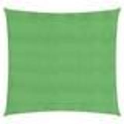 Voile dombrage - PEHD - 4 x 4 m - Vert clair - 160 g/m² - Résistant aux UV