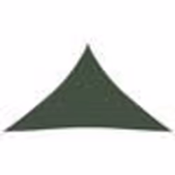Voile toile d ombrage parasol 160 g/m² PEHD 35 x 35 x 49 m vert fonce