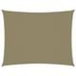 Voile toile dombrage - Non spécifié - Rectangulaire - 25 x 4 m - Beige - Résistant aux UV