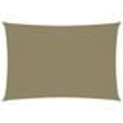 Voile toile dombrage - Non spécifié - Rectangulaire - 25 x 45 m - Beige - Résistant aux UV