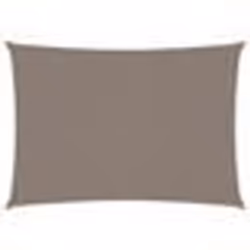 Parasol - Non spécifié - 25 x 45 m - Tissu Oxford enduit - Résistant aux UV - Couleur taupe