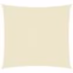 Voile toile d ombrage parasol tissu oxford rectangulaire 2 x 25 m creme