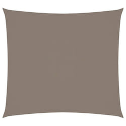 Voile toile d ombrage parasol tissu oxford rectangulaire 2 x 25 m taupe