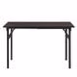 Table pliant de cuisine salle a manger hauteur reglable pour 4 personnes 120 cm marron et noir