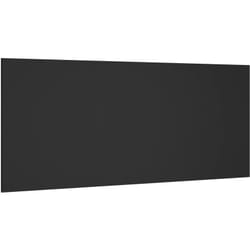 Décoshop26 - Tête de lit accessoire couchage chambre à coucher meuble 200 x 1,5 x 80 cm mdf noir TDL0202166