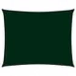 Voile toile dombrage - Non spécifié - Rectangulaire - 4 x 5 m - Tissu Oxford - Vert foncé