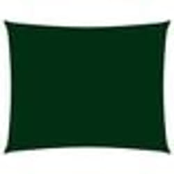 Voile toile dombrage - Non spécifié - Rectangulaire - 4 x 5 m - Tissu Oxford - Vert foncé