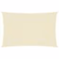 Voile toile d ombrage parasol tissu oxford rectangulaire 4 x 7 m creme