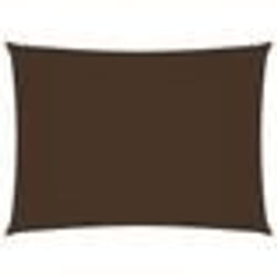 Voile toile dombrage - Non spécifié - Rectangulaire - 6 x 7 m - Tissu Oxford - Marron