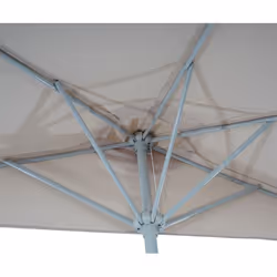 Décoshop26 04_0003852 parasol de terrasse Parasol de balcon Autres Bordeaux, Blanc - Vue supplémentaire 5