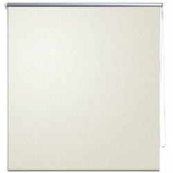 Helloshop26 - Store enrouleur crème occultant 120 x 175 cm fenêtre rideau pare-vue volet roulant