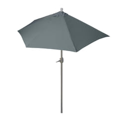Décoshop26 04_0003900 parasol de terrasse Parasol de balcon Autres Noir, Crème, Gris