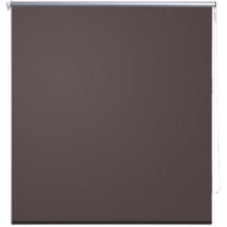 Helloshop26 - Store enrouleur marron occultant 80 x 175 cm fenêtre rideau pare-vue volet roulant