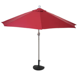 Décoshop26 04_0003845 parasol de terrasse Parasol de balcon Autres Noir, Bourgogne