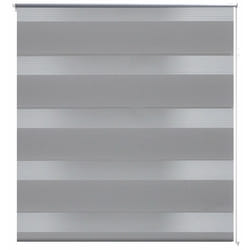 Helloshop26 - Store enrouleur gris tamisant 80 x 150 cm fenêtre rideau pare-vue volet roulant