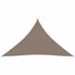 Voile toile dombrage - MARQUE - Triangulaire - 5 x 5 x 6 m - Tissu Oxford - Protection UV