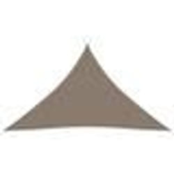 Voile toile dombrage - MARQUE - Triangulaire - 5 x 5 x 6 m - Tissu Oxford - Protection UV