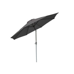Décoshop26 04_0003885 parasol de terrasse Parasol de balcon Rond Anthracite