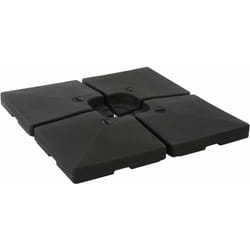 Pied de parasol support remplissable 124kg 4 modules 040003904