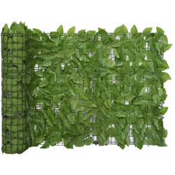 Cet écran avec des feuilles crée une intimité agréable et une ambiance chaleureuse sur votre balcon, terrasse ou dans le jard ...