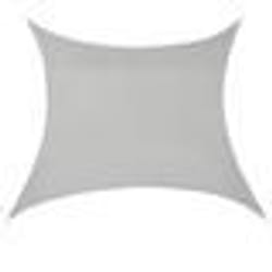 Voile toile d ombrage de protection polyester polyurethane 3 x 3 m gris clair