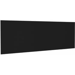 Décoshop26 - Tête de lit accessoire couchage chambre à coucher meuble murale 240 x 1,5 x 80 cm mdf noir TDL0202505