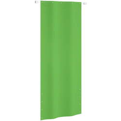 Helloshop26 - cran de balcon brise pare vue protection confidentialité 100 x 240 cm tissu oxford vert clair