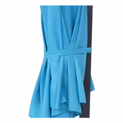 Décoshop26 04_0005635 parasol de terrasse Parasol de balcon Hexagonal Noir, Turquoise - Vue supplémentaire 5